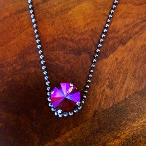 Sabika Single Stone Necklace